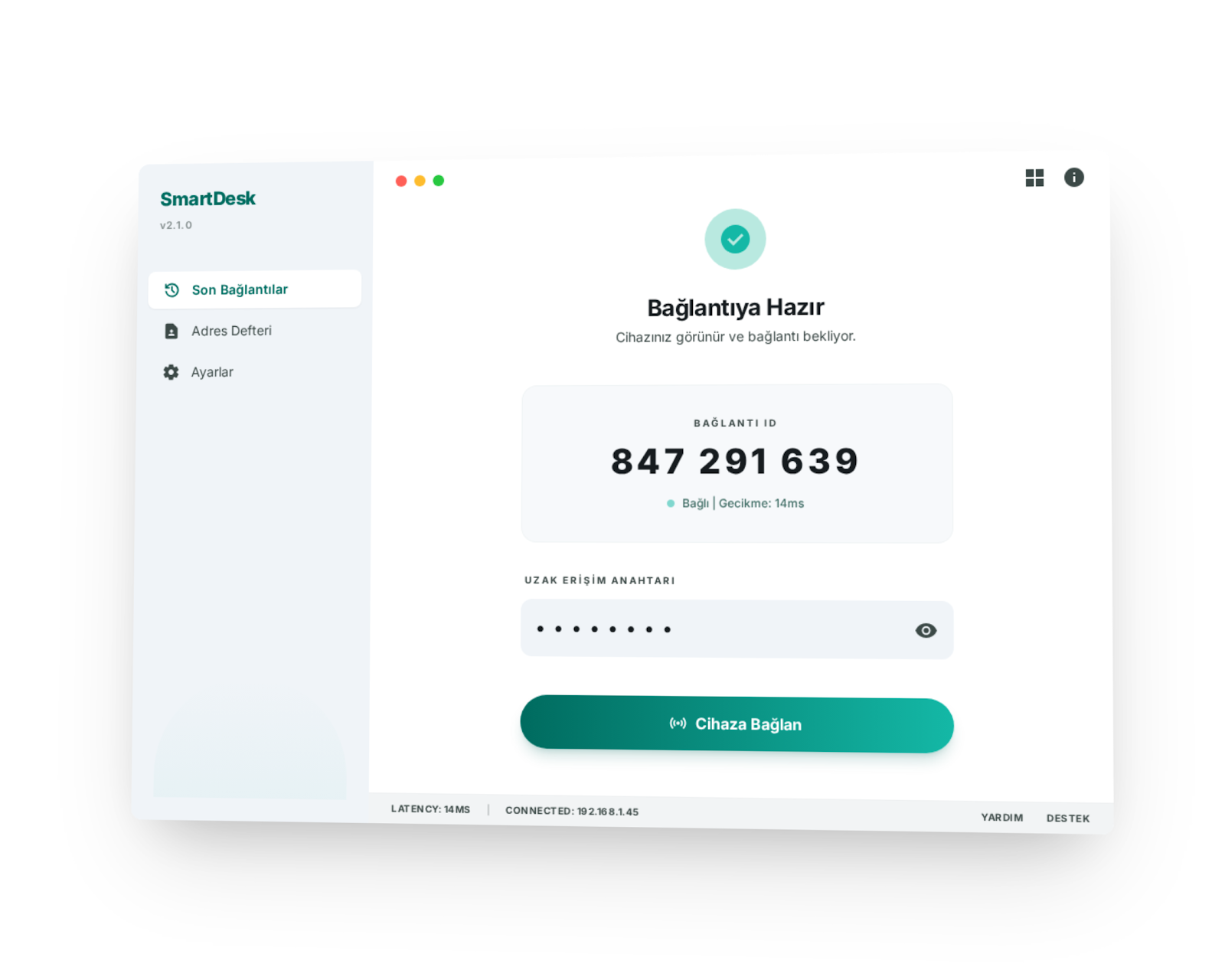 SmartDesk Uygulaması